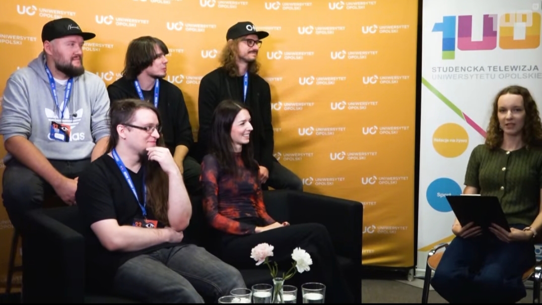 Wywiad z zespołem Namiastka w ramach Giełdy Piosenki Studenckiej